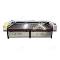 Buy cheap Automatic Carpet Laser Cutting Machine For Logo Mat Cutting Bed Machine JHX - product