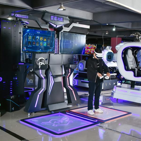 Easy Operate VR Shooting Game Machine for Entertainment Place Suitable For Development VR System