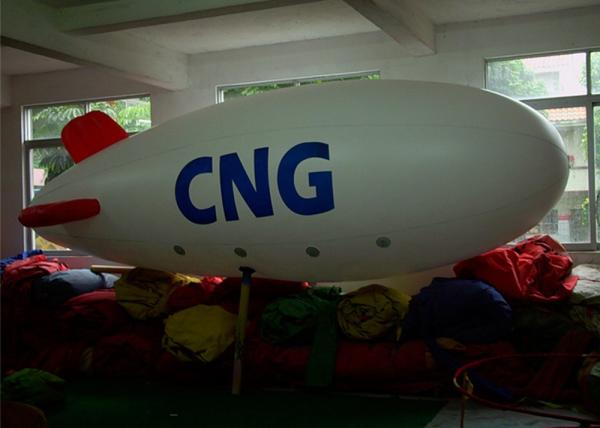 Buy cheap 0.2m PVC Helium Airship Balloon Inflatable Advertising Products With 6m Long from wholesalers