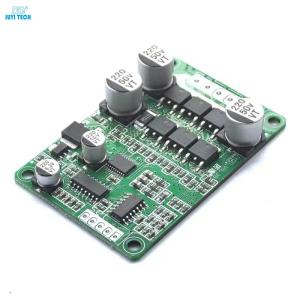 China 3 pahses DC 7-48V JUYI Brushless motor driver board 10A sensorless motor speed controller with PWM control on sale