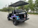 Dazzling Colors Fashionable Choice Four Wheel Drive Colorful Golf Cart