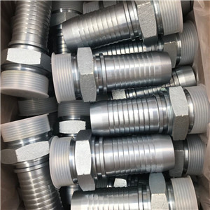 flexible rubber pipe coupling hose ferrules for SAE 100R2AT/EN 853 2SN hose no-skive