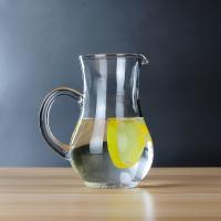 Buy cheap Europe Style Handmade 500ml Glass Water Pitcher For Home Deco product