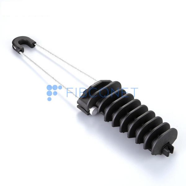 Buy cheap FTTH Nylon and Metal Flat Wire Fiber Optic Cable Clamp with Flexible Nylon Material from wholesalers