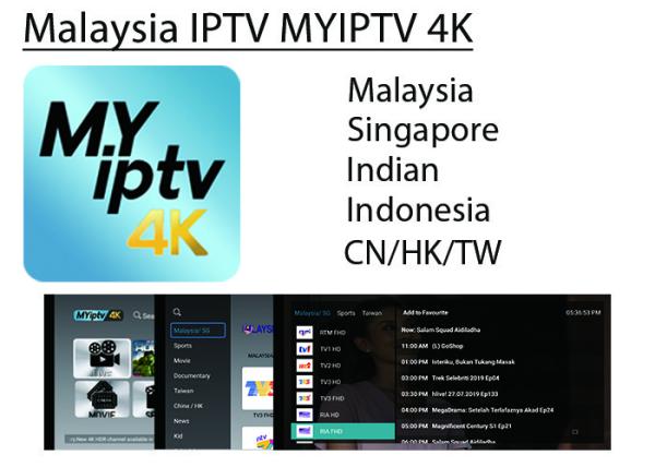 Buy cheap Wholesale Malaysia best iptv MYIPTV4K SUBSCRIBE Malaysia singapore Indian Indonesia IPTV for android tv box phone from wholesalers