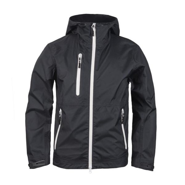 Buy cheap 100% Polyester Men'S Waterproof Work Rain Jacket Multi Pockets Lightweight Outdoor from wholesalers