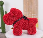 Wholesale Rose dog Price Artificial Flower Foam Rose Dog Rose Animals dog rose