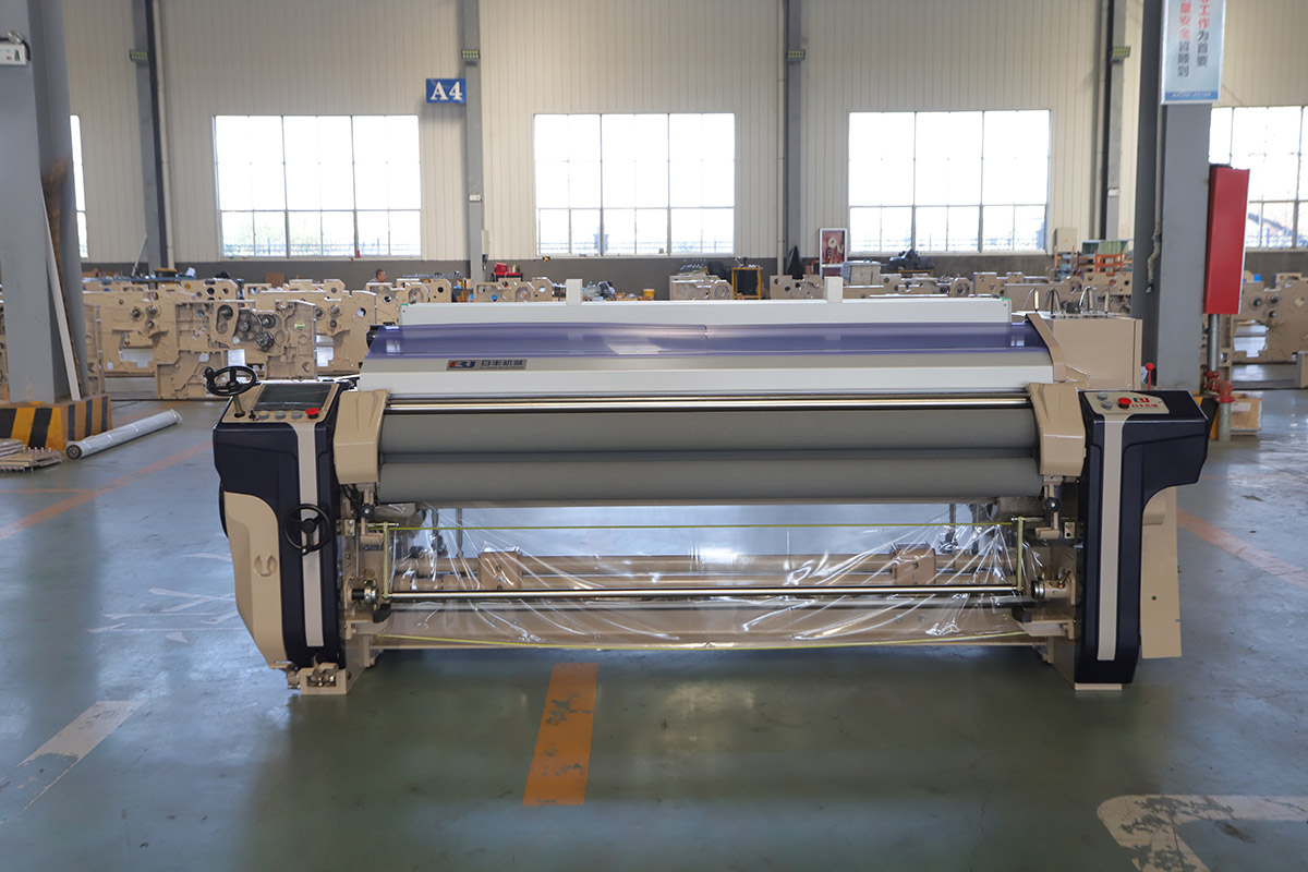 280cm PP PE Water Jet Weaving Machine Textile 3.8kw High Speed Double Pump