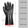 Buy cheap 14 Inch Grill Neoprene Cooking Heat Resistant Oven Gloves 932F from wholesalers