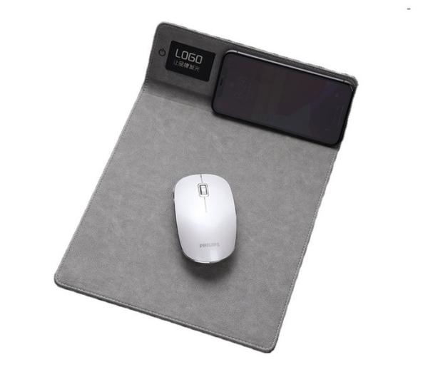 Quality 10W QI Charging Mouse Pad With Wireless Charger Computer Accessories for sale