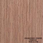 Engineered Wood Veneer Padouk Straight Grain Slice Cut Technics Thickness 0.5mm