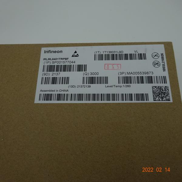 Buy cheap 12V Si MOSFET Diode Transistor Chips IRLML6401TRPBF from wholesalers