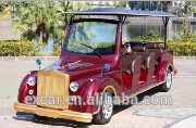 CE Approved Vintage Golf Carts Enclosed Type 80KM Range DC System