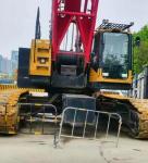 Yellow And Red 100t Rated Loading Capacity Large Crawler Crane 18 Years Used