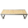 Buy cheap Public Pine Wood 2130*600*750mm Outdoor Table Bench Set from wholesalers
