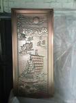 Laser Engraving Aluminum Carved Skeleton Hollow Out Decoration Wall Panels From