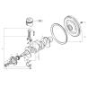 Buy cheap PJ7417602 Crankshaft Volvo.Heavy parts EC45 from wholesalers