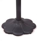 Popular Cast Iron Table Base Rectangle Round Plate Pedestal For Dining Table