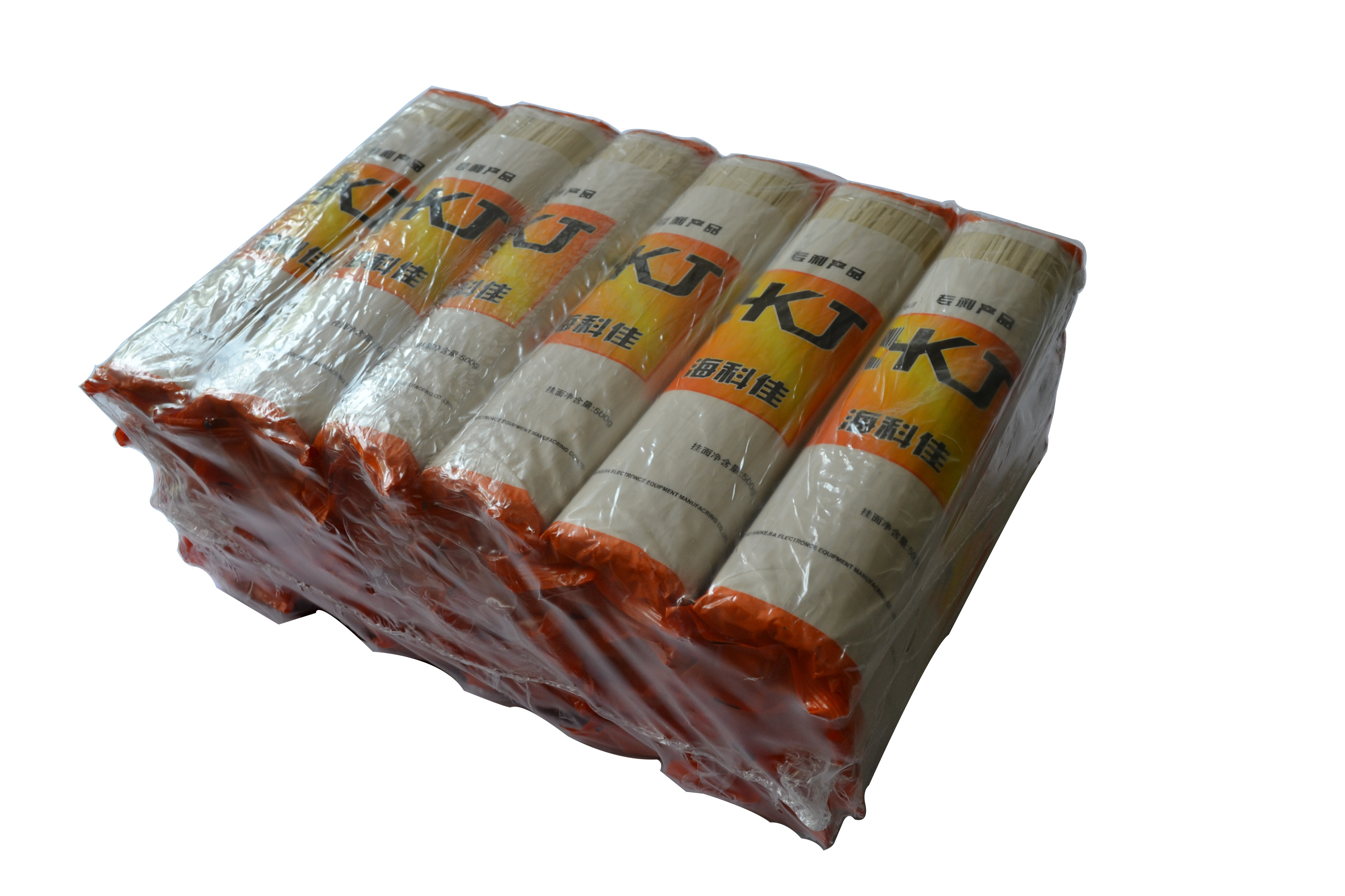 Automatic Bundling Shrink packing machine for long pasta pillow bags