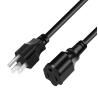 Buy cheap 3 Pin Power Cords Extension Cords Ac Cable With Plug from wholesalers