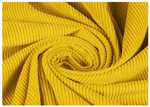 Buy cheap Yellow Color Male Trousers Soft Corduroy Fabric Water Repellent Plain Dyed from wholesalers