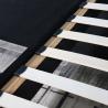 Buy cheap European Style Slat Metal Bed Frame , Slatted Bed Base Heavy Duty Reinforce Frame from wholesalers