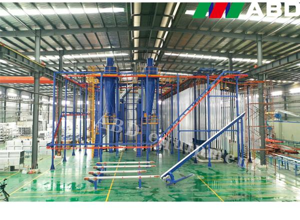 Buy cheap PLC Fluidized Bed Powder Coating Equipment Surface Treatment Line 380V 220V from wholesalers