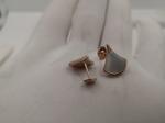 brand jewelry earring DIVA earring in 18 kt gold white gold