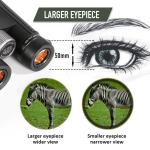 10X50 ED Binoculars Telescope FMC& BaK-4 Prisms Outdoor and Birding Watching