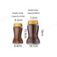 Buy cheap Coffee Food Glass Jar Airtight Canister Bottle With Acacia Wood Lid product