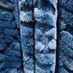 100% Polyester Faux Fur Throw Blanket Knitting Coral Fuzzy Blanket OEM