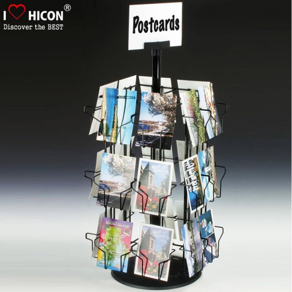 Buy cheap CD Merchandising Metal Display Racks 32 Pockets Book Retail Rotating Display Rack from wholesalers