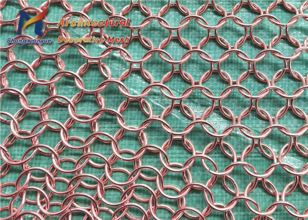 Buy cheap 316L Stainless Steel Chainmail Curtain 1.5mm 30mm Wire Mesh from wholesalers