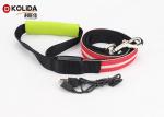 Large Adjustable Safety Rechargeable LED Dog Leash And Collar Set 120cm