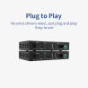 Buy cheap 4k30 UHD HDMI Extender HDCP 1.4 20km Rs232 EDID KVM Over Fiber Extender from wholesalers