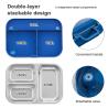 Buy cheap Food Container Storage and Transport Stainless Steel Lunch Box 1050ML with Leak Proof Feature from wholesalers