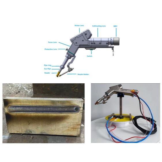 Buy cheap 2000W Handheld Single Motor Laser Welding Machine With 10m Standard Fiber Cable from wholesalers