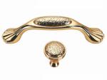 Acrylic Stones Dresser Pulls Crystal Wardrobe Door Knobs Elegant Pearl White