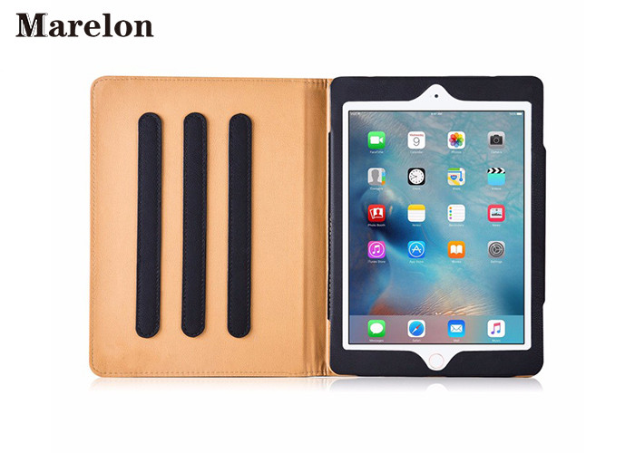 Durable Leather Ipad Air Case / Apple Ipad Air 2 Smart Case With Wallet Stand