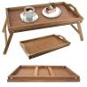 Buy cheap bamboo wooden serving tray with legs from wholesalers