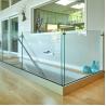 Buy cheap Aluminum 6063 Balcony Glass Frameless Balustrade Railing Clamp Profile from wholesalers