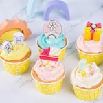 2MM Baby Clothes Silicone Mold , White Baby Feet Baking Chocolate Molds
