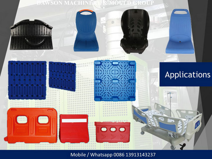 HDPE PVC Medical Bed Nursing Bed Board Manufacture Blow Molding Machine