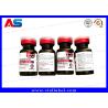 Buy cheap CJC-1295 2mg 10ml Multi-dose Vial Sticker , Small Bottle Labels Laser Holographic Printing from wholesalers
