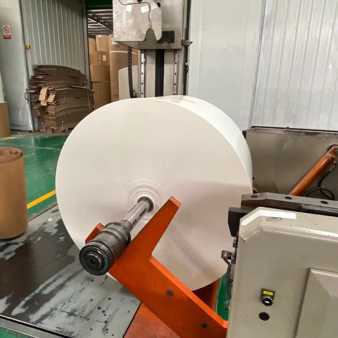 120mm PE Coated Paper Roll Used For Food Grade Hot Cups Custom Printing