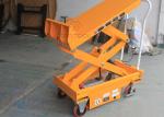 45 Degree Mini Mobile Portable Electric Scissor Lifting Table Trolley Hydraulic