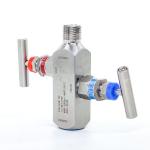 304 Stainless Steel Internal Thread Two Valve Group Integrated Instrument