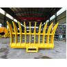Buy cheap Wear Resistant Excavator Rake Bucket Attachment For Land Clearing from wholesalers