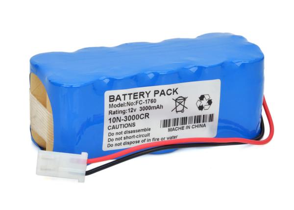 Buy cheap Blue Fukuda FC-1760 NI-MH Battery Replacement , 12V 3000mAh Li-Ion Battery from wholesalers