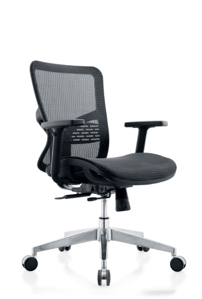 2D Headrest Mesh Back Desk Chair , 250lbs Swivel Computer Chair